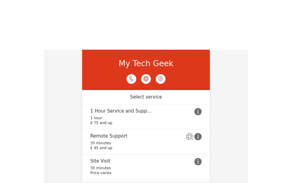Screenshot of mytechgeek.co.uk
