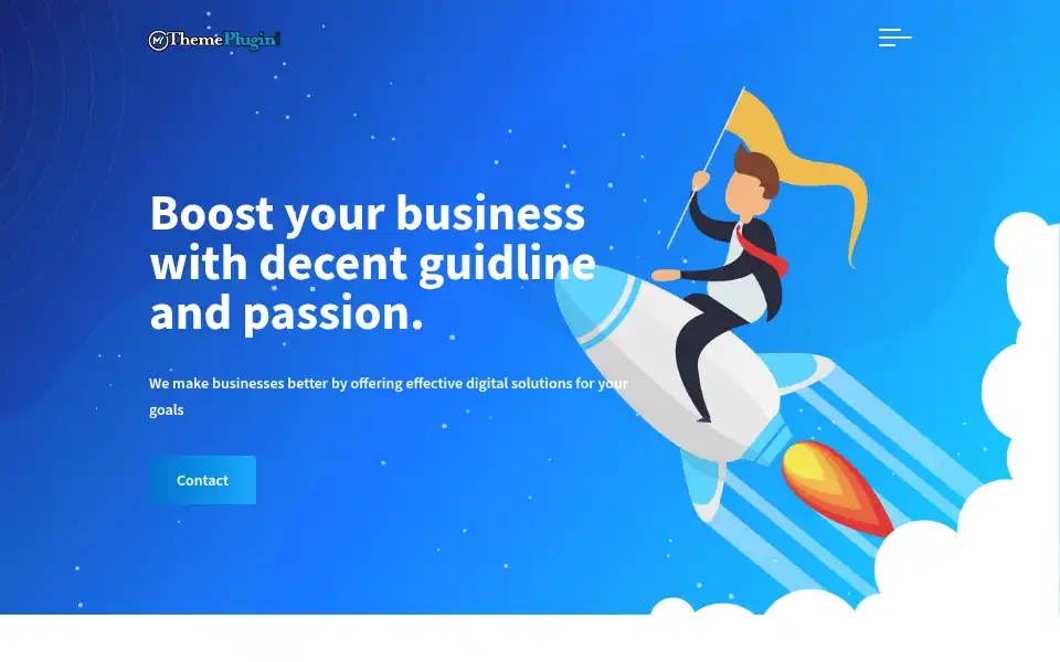 Screenshot of mythemeplugin.com