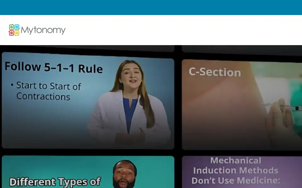 Screenshot of mytonomy.com