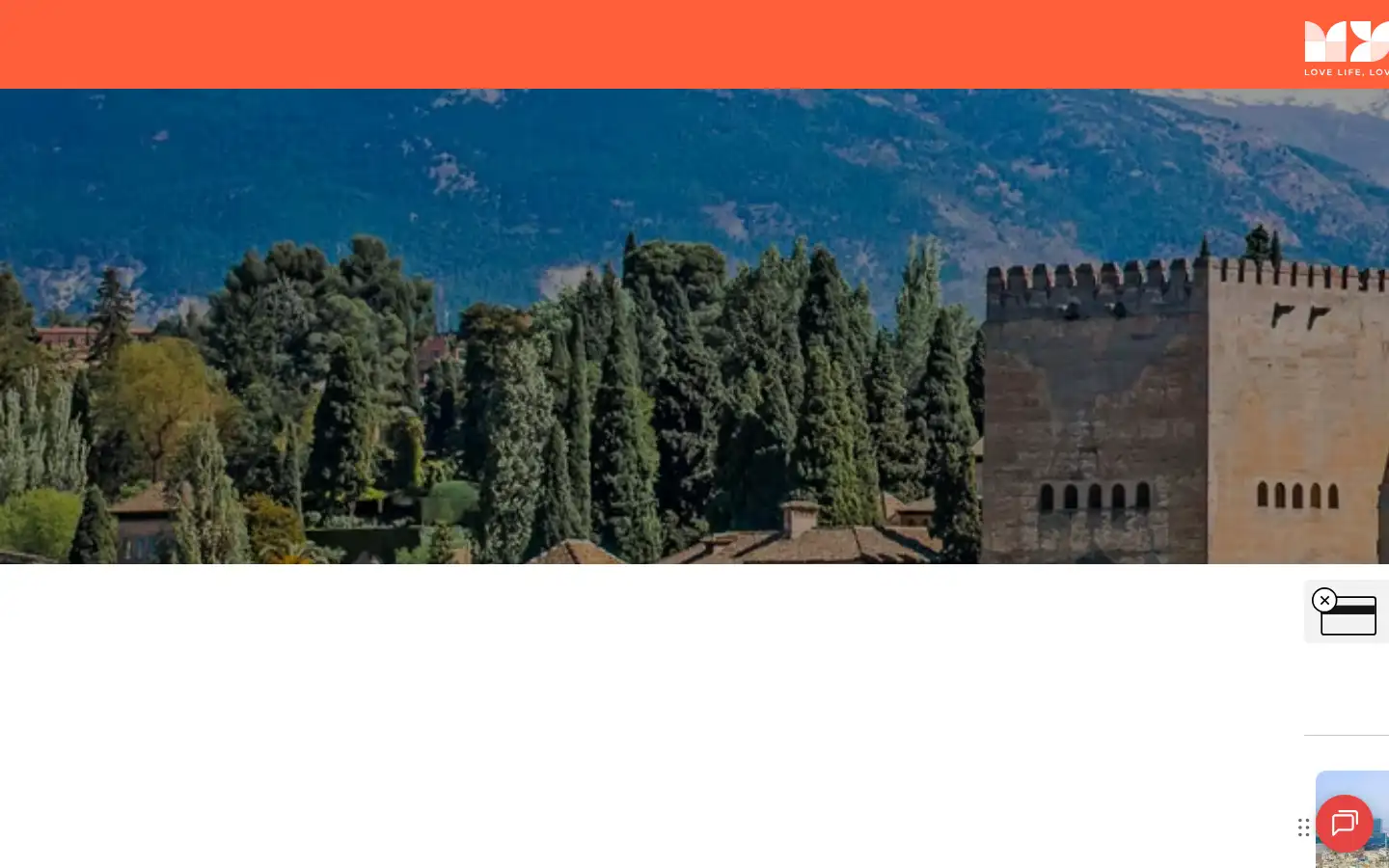 Screenshot of mytoptour.org