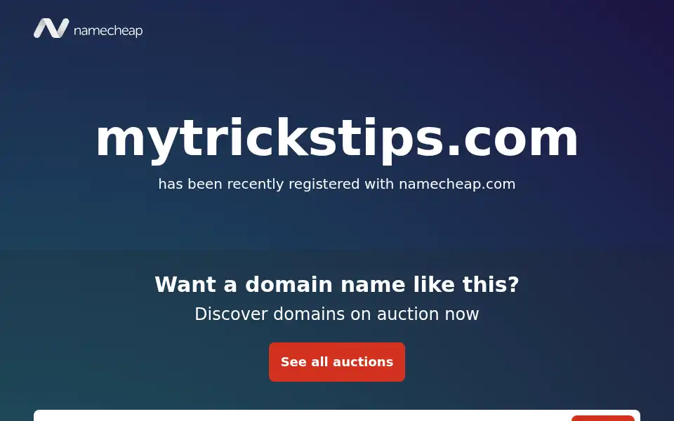 Screenshot of mytrickstips.com