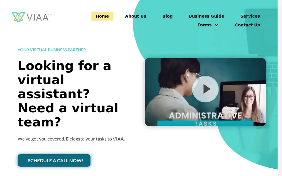 Screenshot of myviaa.com