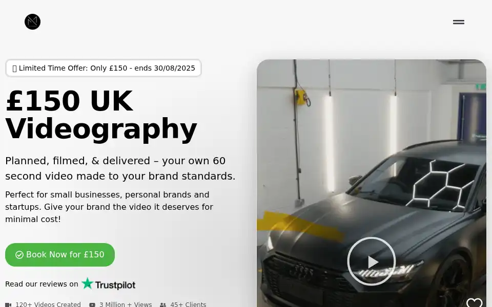 Screenshot of myvisions.co.uk