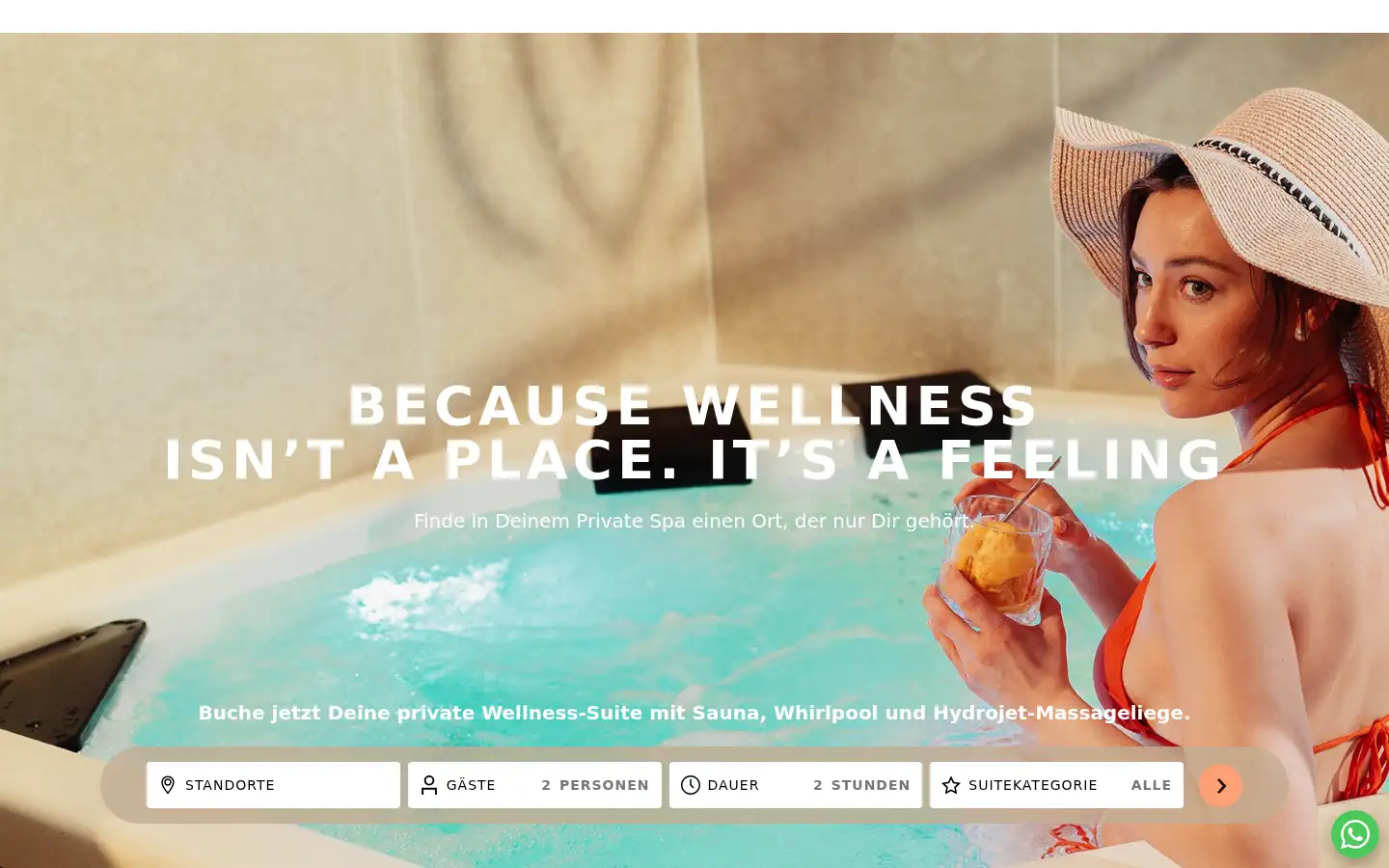 Screenshot of mywellness.de
