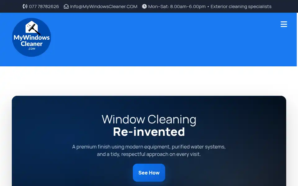 Screenshot of mywindowscleaner.com