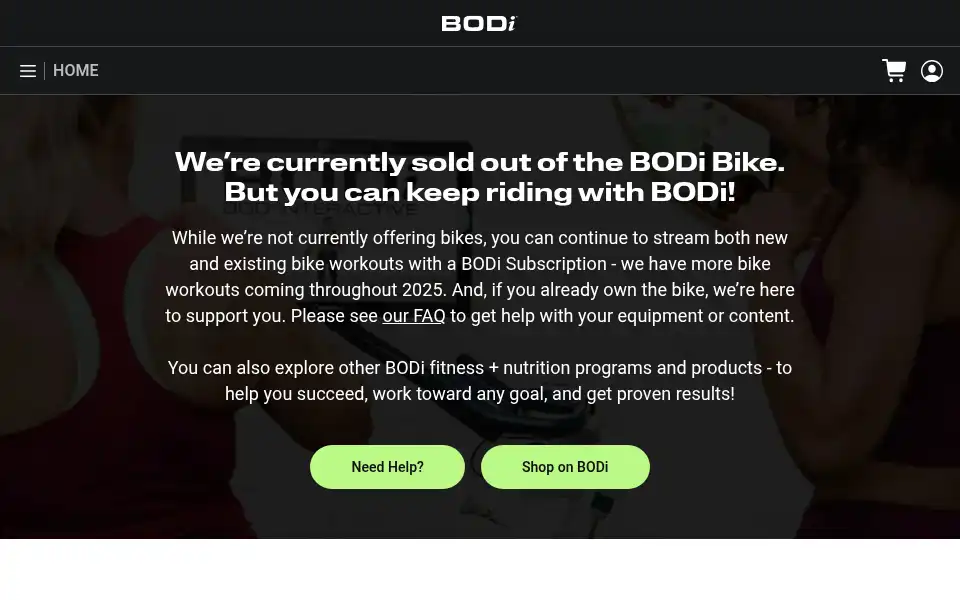 Screenshot of myxfitness.com