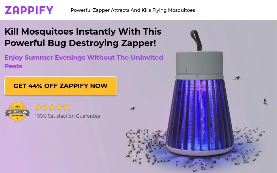Screenshot of myzappify.com