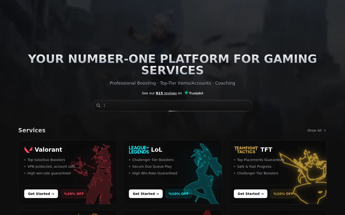 Screenshot of n1boost.com