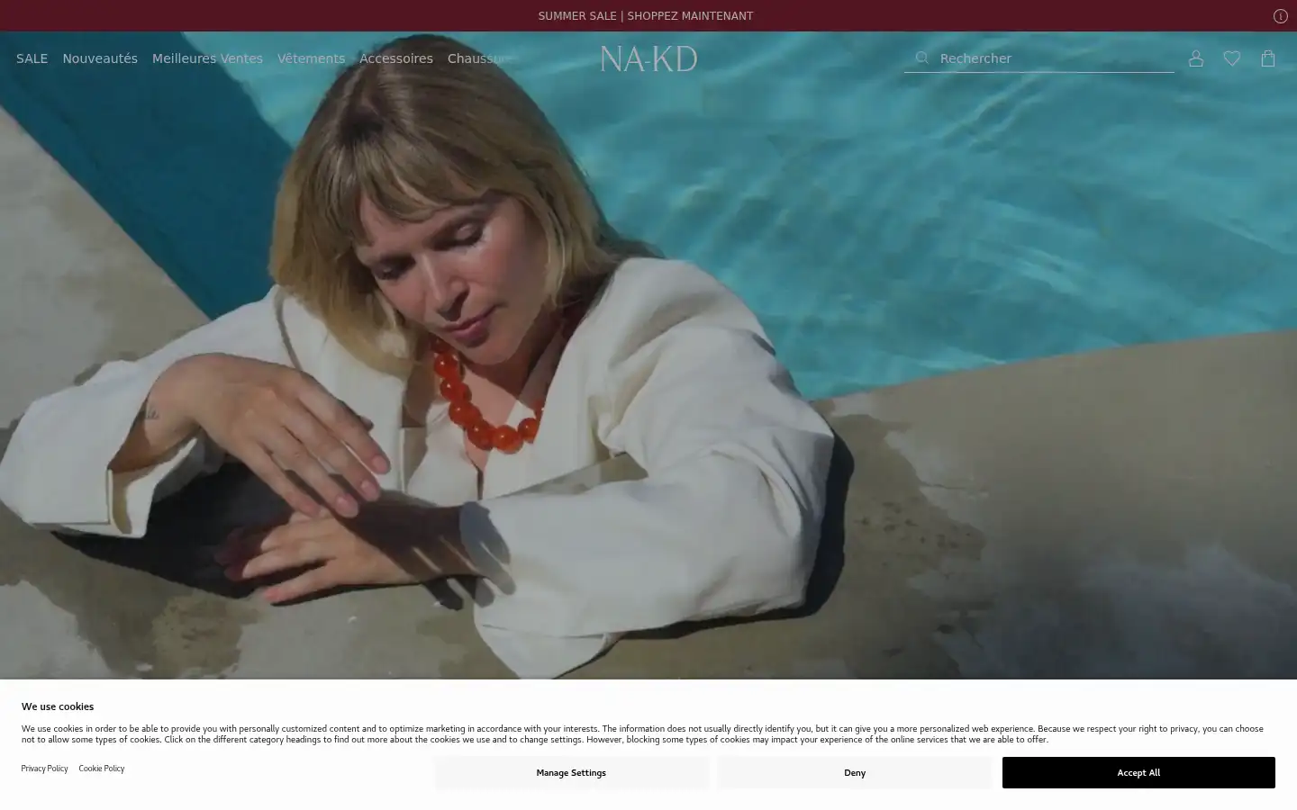 Screenshot of na-kd.com