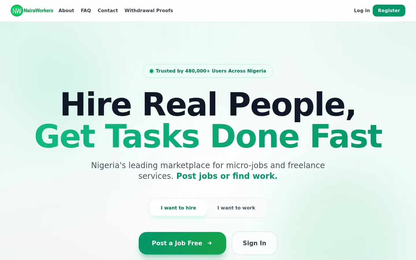 Screenshot of nairaworkers.com