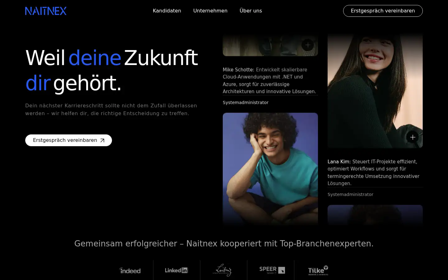 Screenshot of naitnex.de