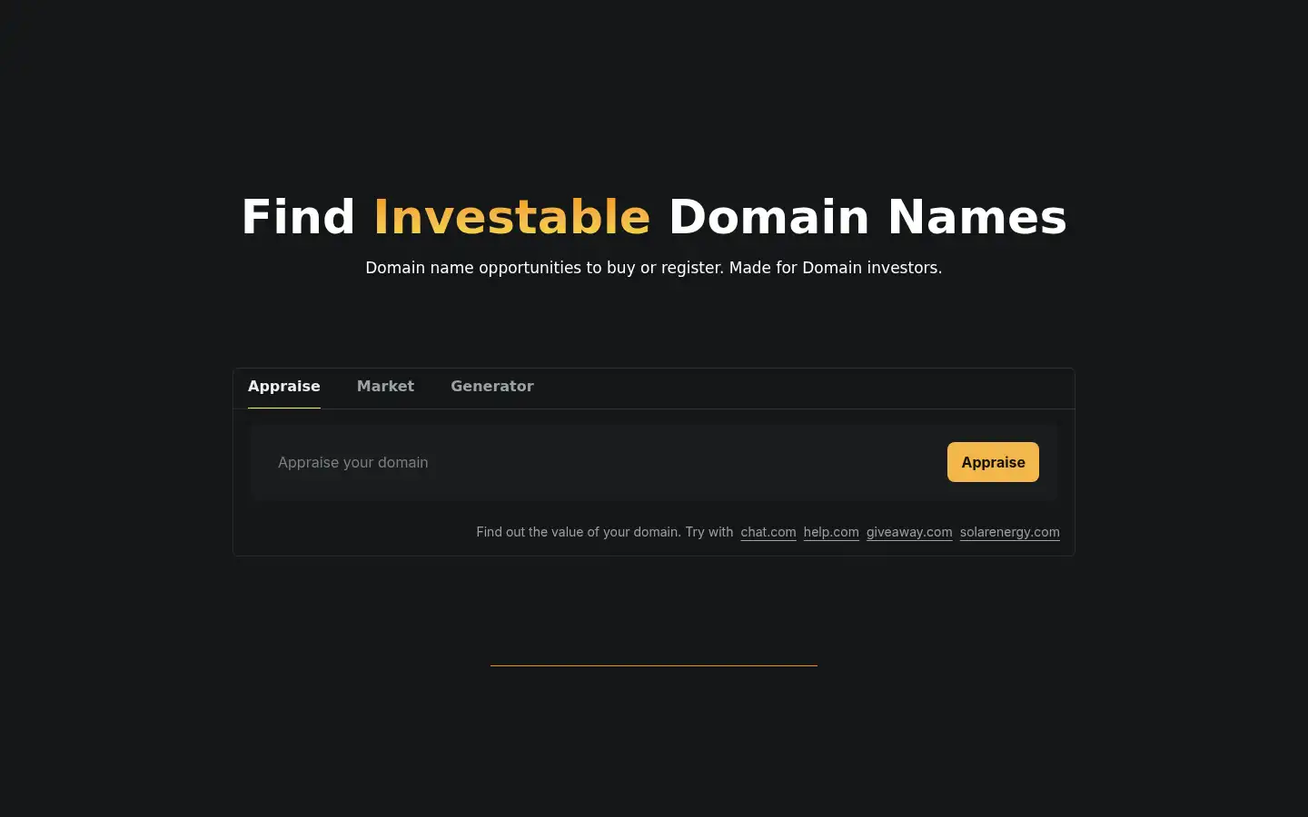 Screenshot of namemaxi.com