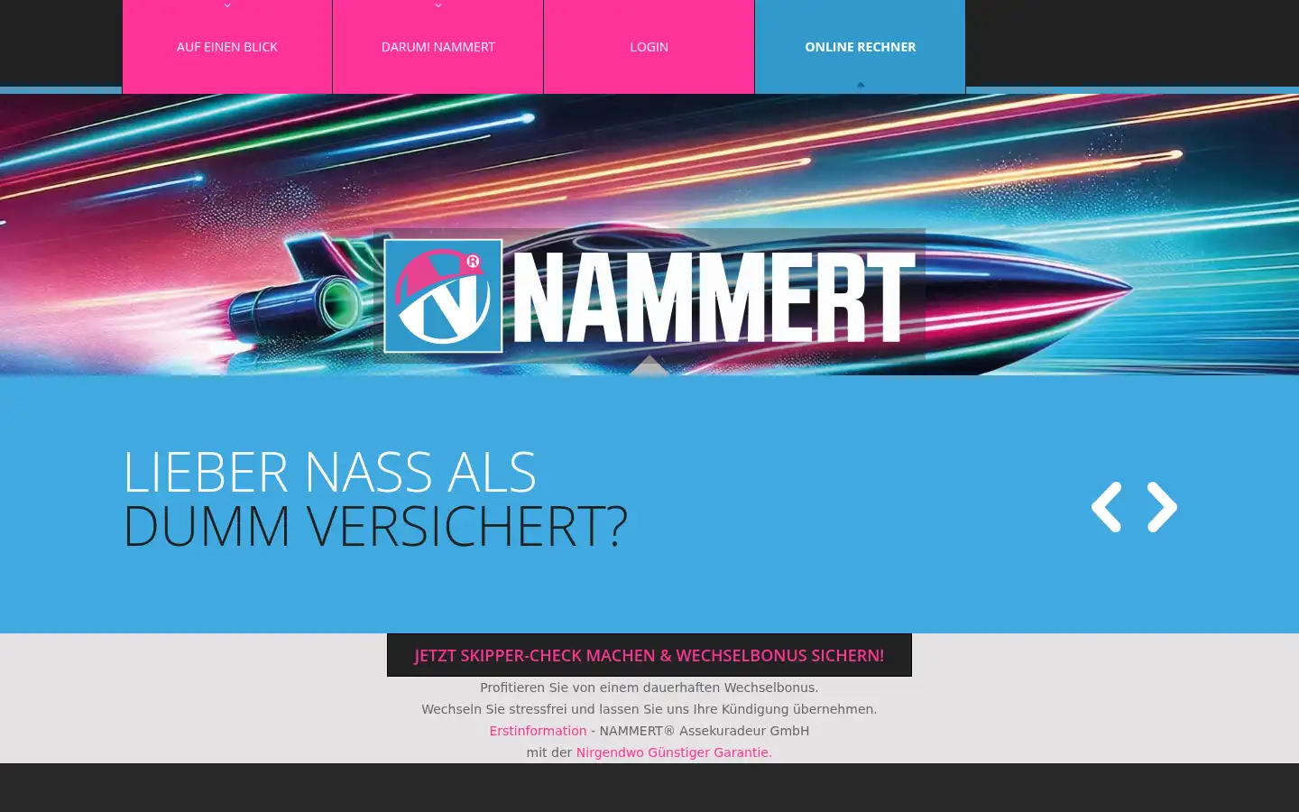 Screenshot of nammert.com