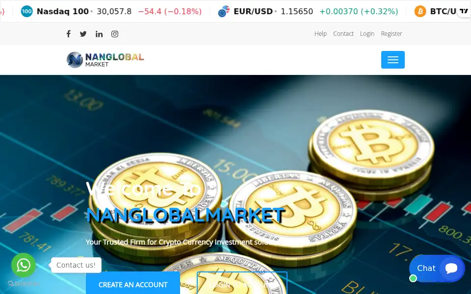 Screenshot of nanglobalmarket.com
