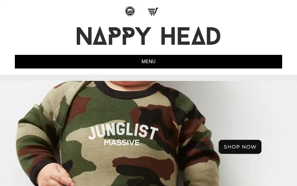 Screenshot of nappyhead.co.uk