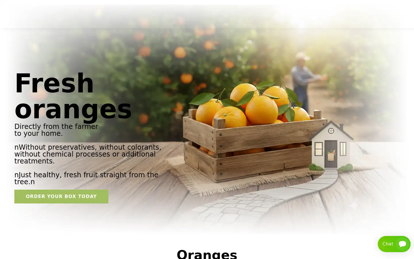 Screenshot of naranjasamparo.net