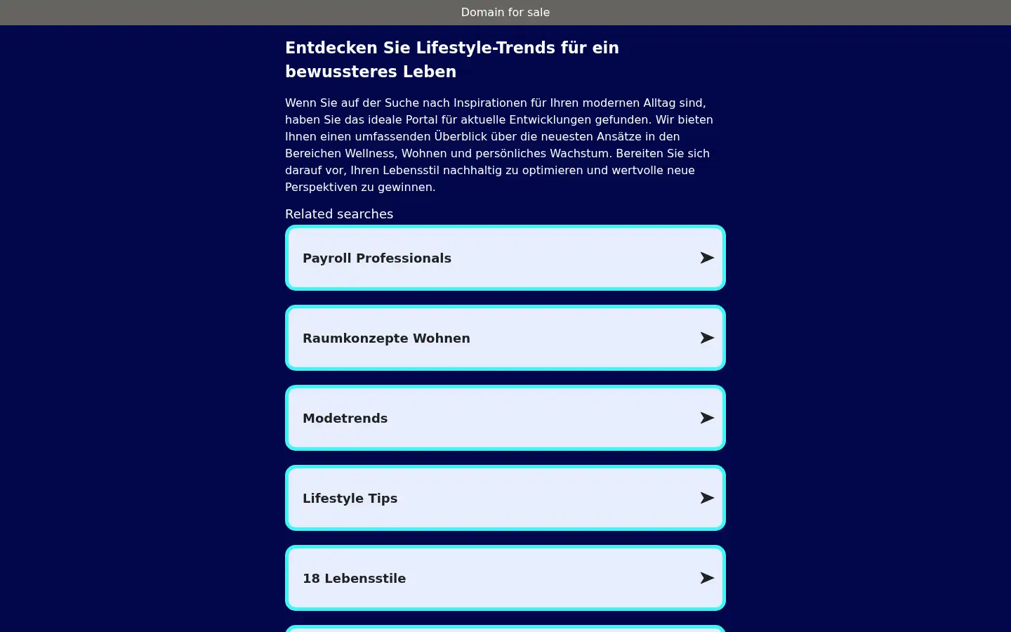 Screenshot of naravi.de