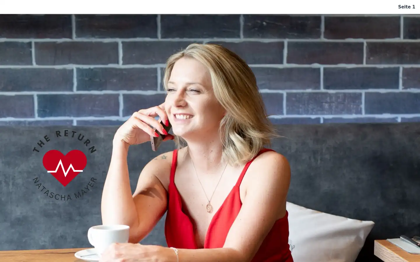 Screenshot of natascha-mayer.com
