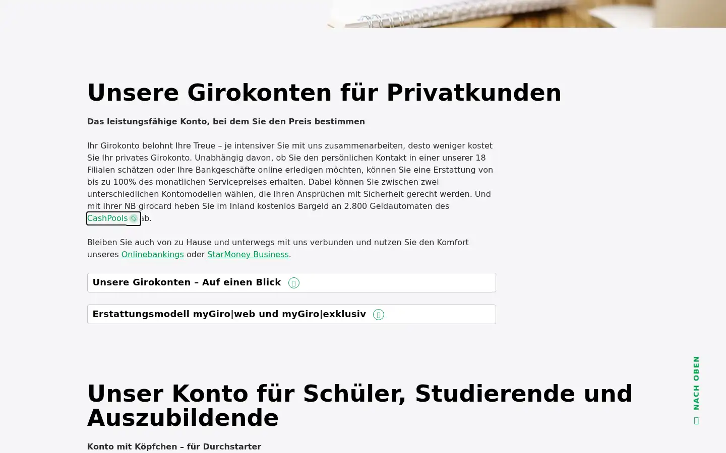 Screenshot of national-bank.de