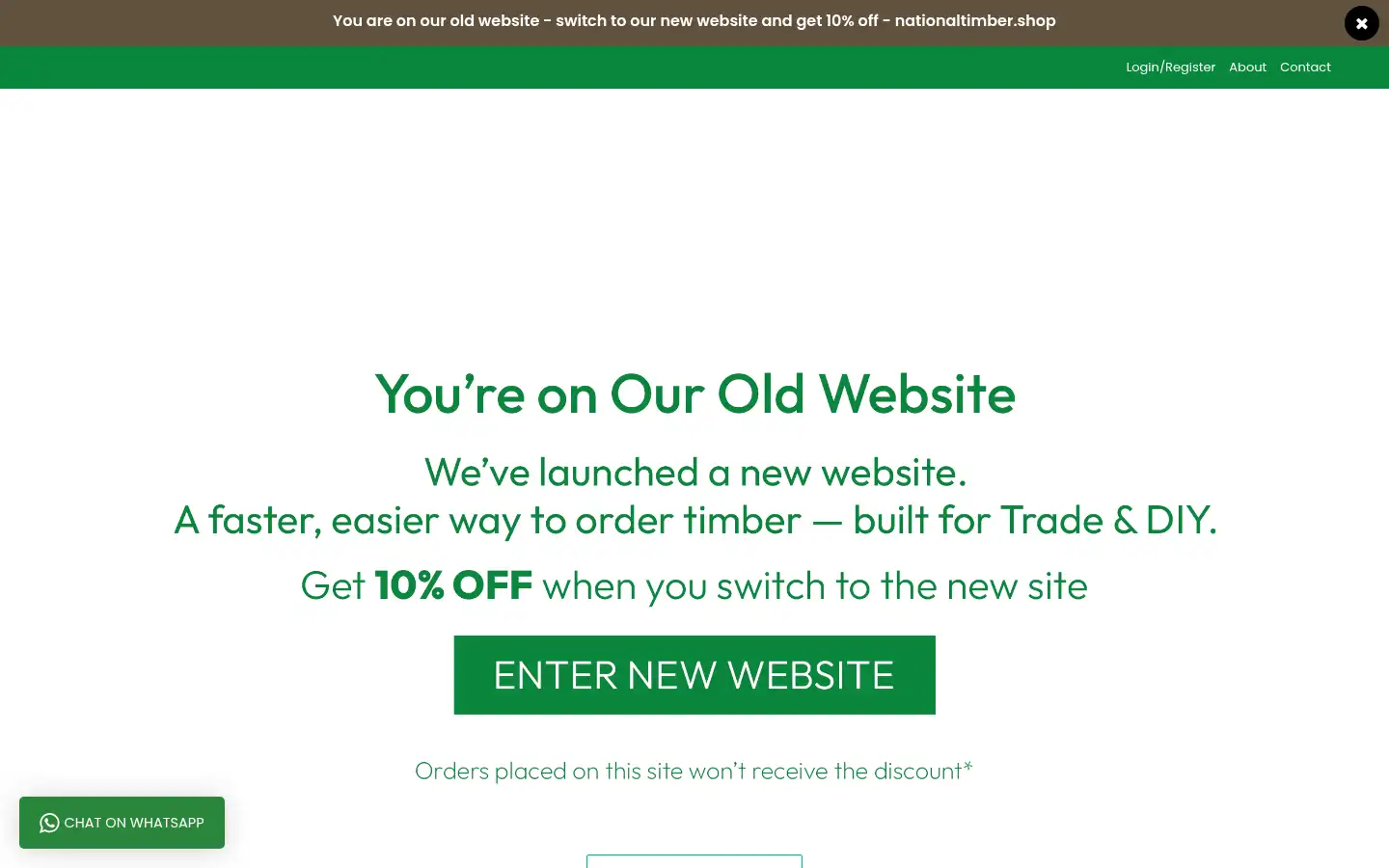 Screenshot of national-timber.com