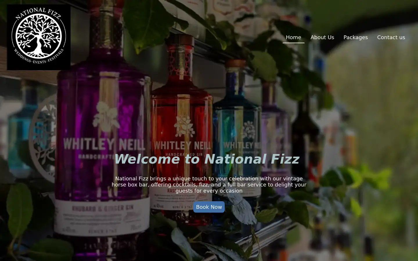Screenshot of nationalfizz.co.uk