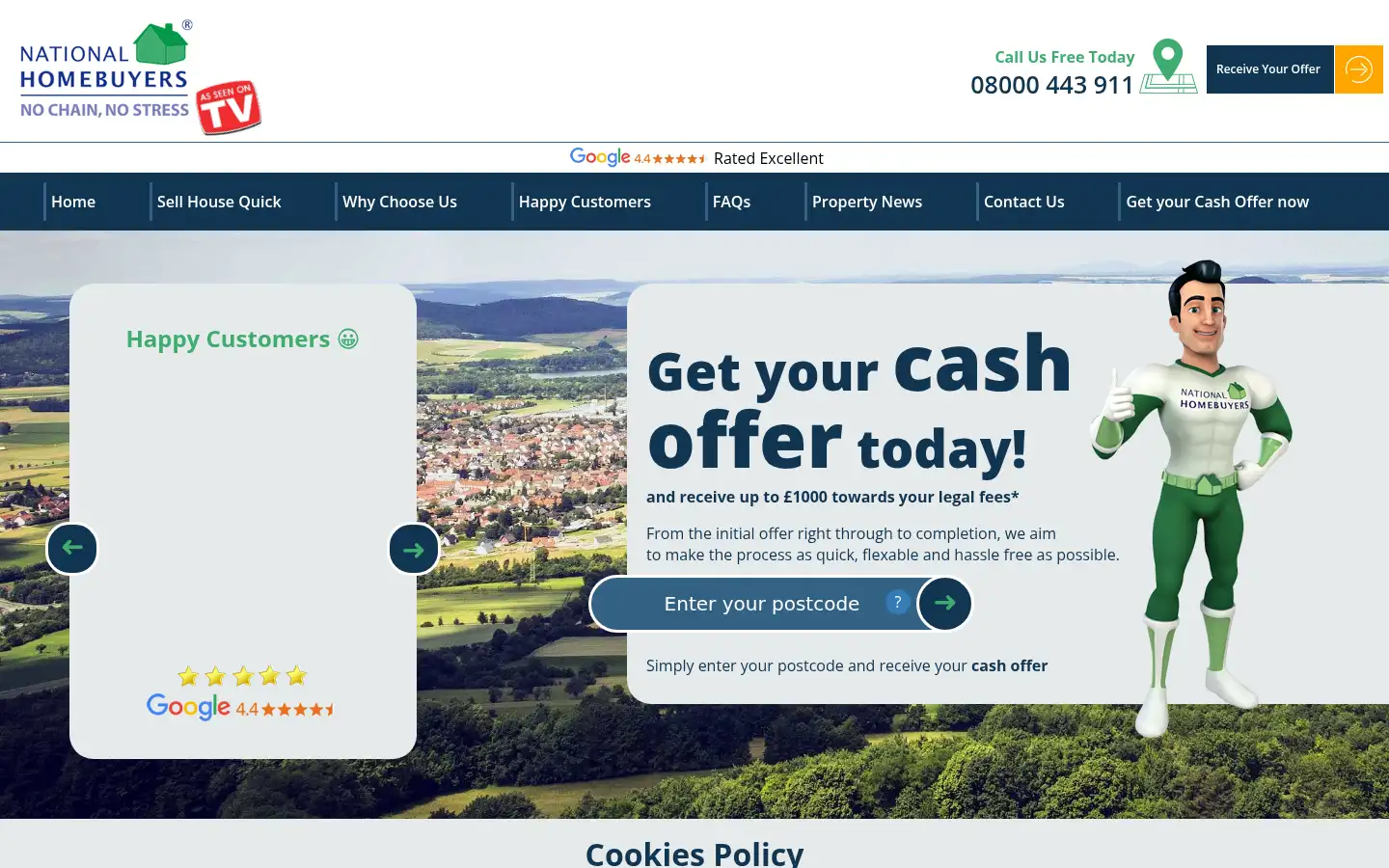 Screenshot of nationalhomebuyers.co.uk