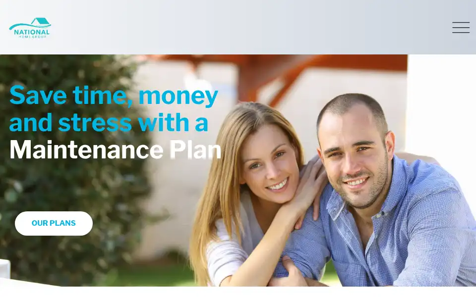 Screenshot of nationalhomegroup.co.uk