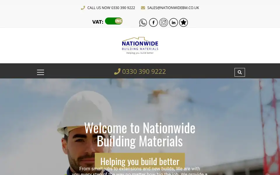 Screenshot of nationwidebm.co.uk