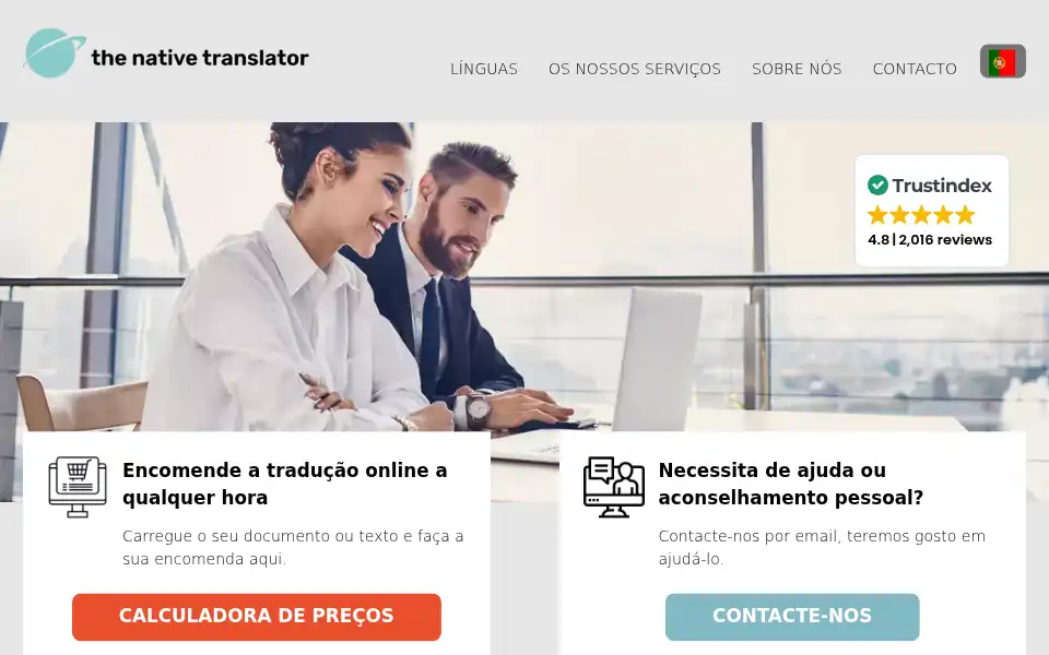 Screenshot of native-translator.pt