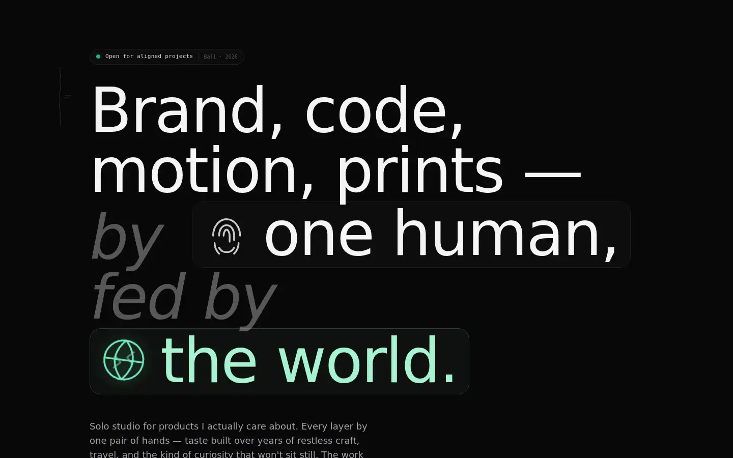 Screenshot of natrix-visuals.com