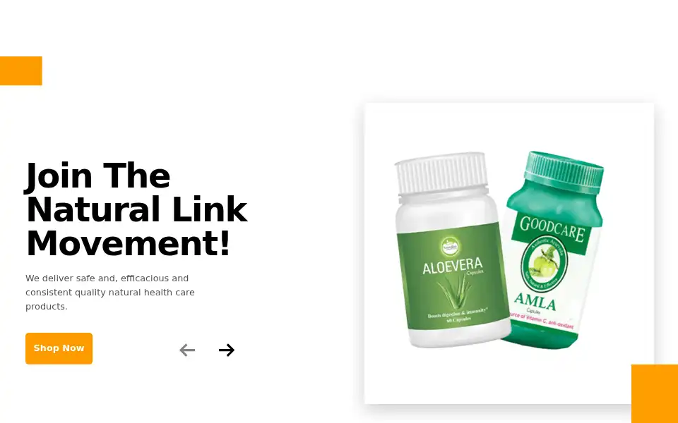 Screenshot of naturallink.org