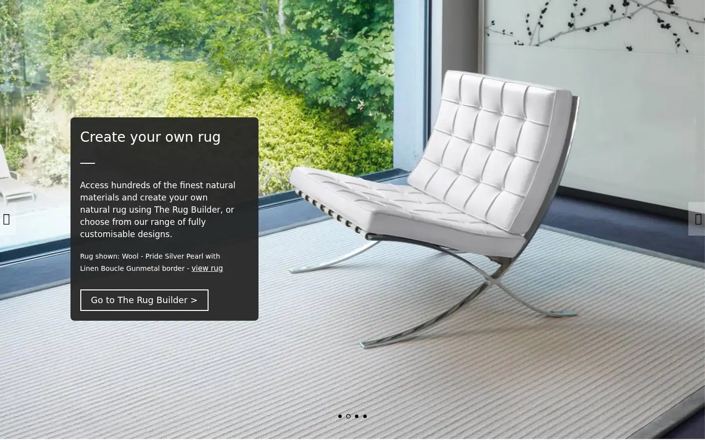 Screenshot of naturalrugstore.co.uk