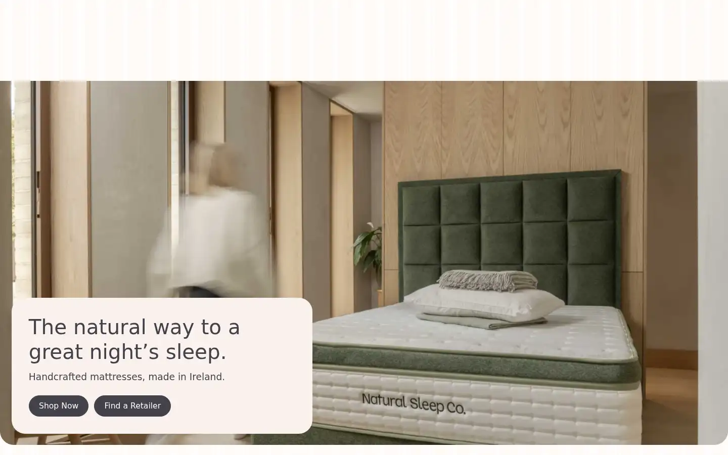 Screenshot of naturalsleep.ie