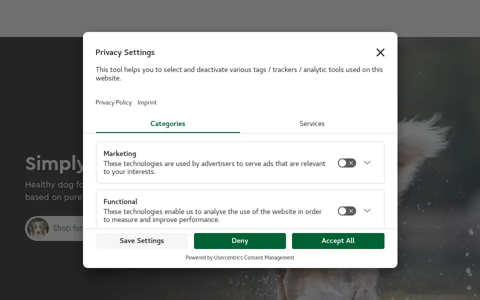 Screenshot of naturavetal.co.uk
