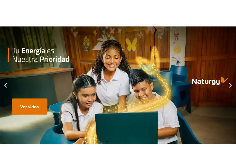 Screenshot of naturgy.com.pa