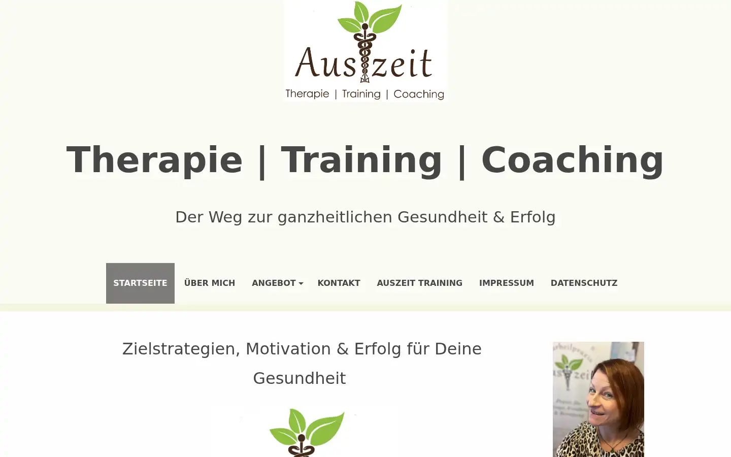 Screenshot of naturheilpraxis-auszeit.de