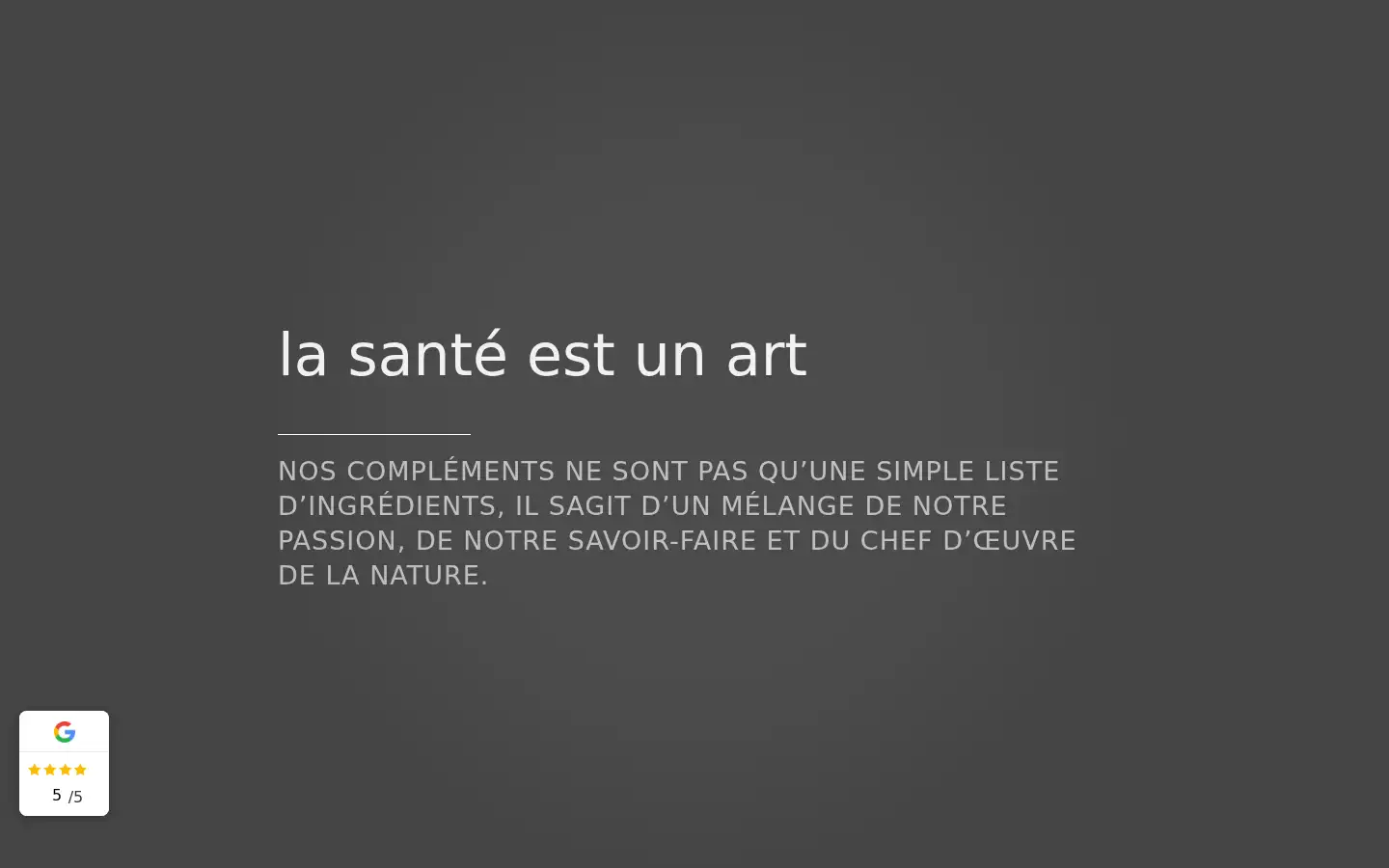 Screenshot of naturise.fr