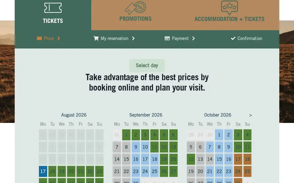 Screenshot of naturland.ad