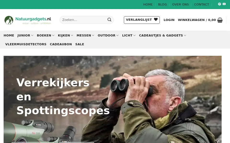 Screenshot of natuurgadgets.nl