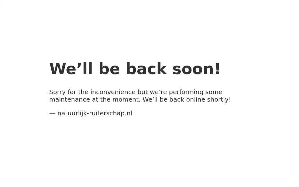 Screenshot of natuurlijk-ruiterschap.nl
