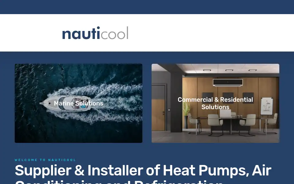 Screenshot of nauticool.co.uk