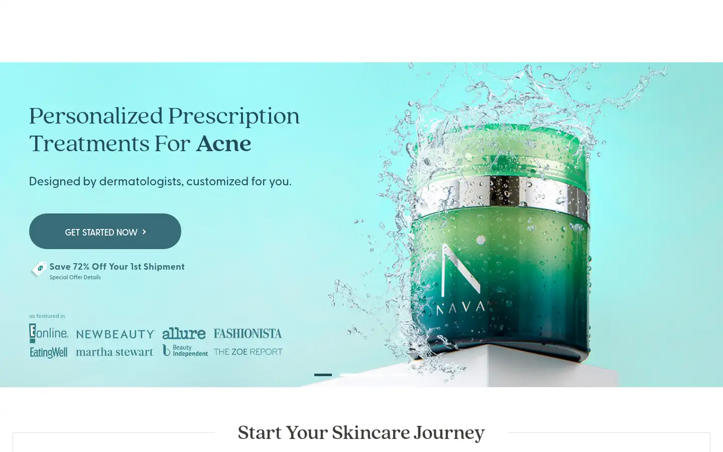 Screenshot of navamd.com