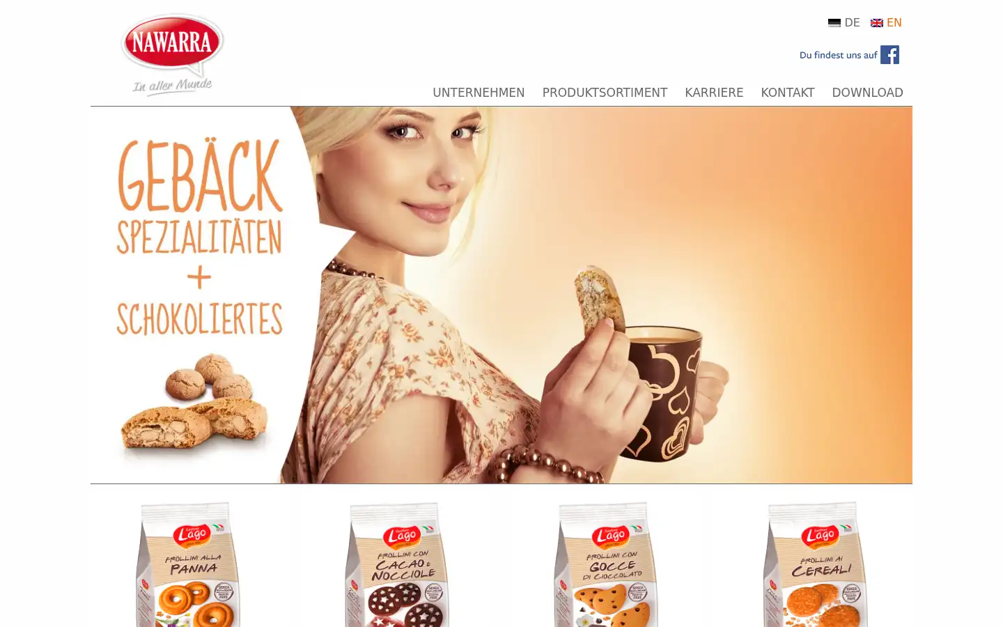 Screenshot of nawarra.com