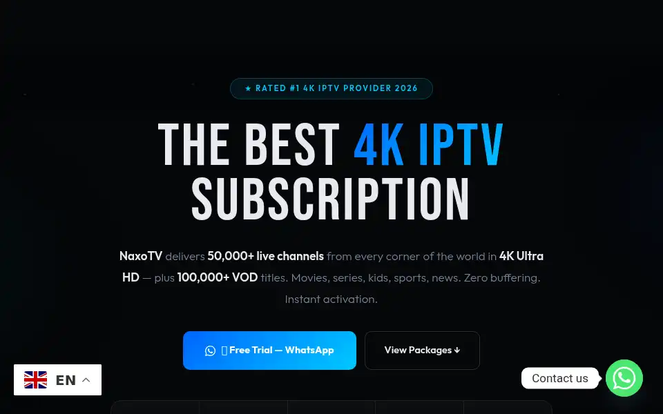 Screenshot of naxotv.com