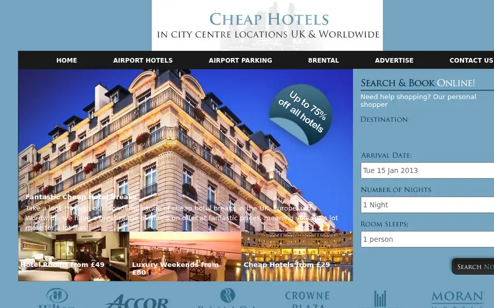 Screenshot of nazminibushire.co.uk
