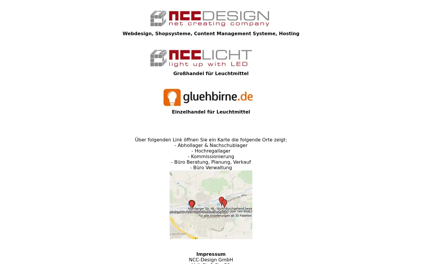Screenshot of ncc-design.de