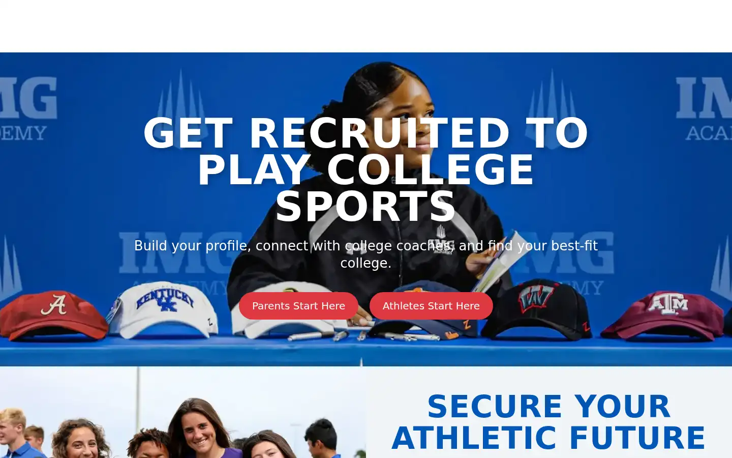 Screenshot of ncsasports.org