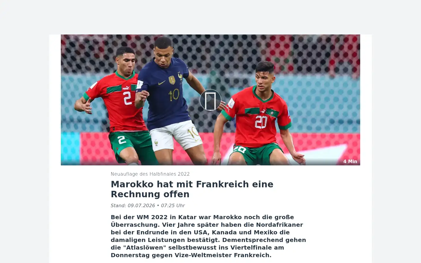Screenshot of ndr.de
