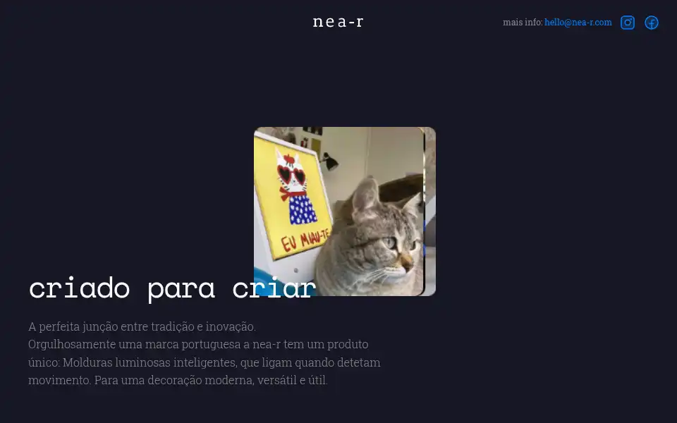 Screenshot of nea-r.com