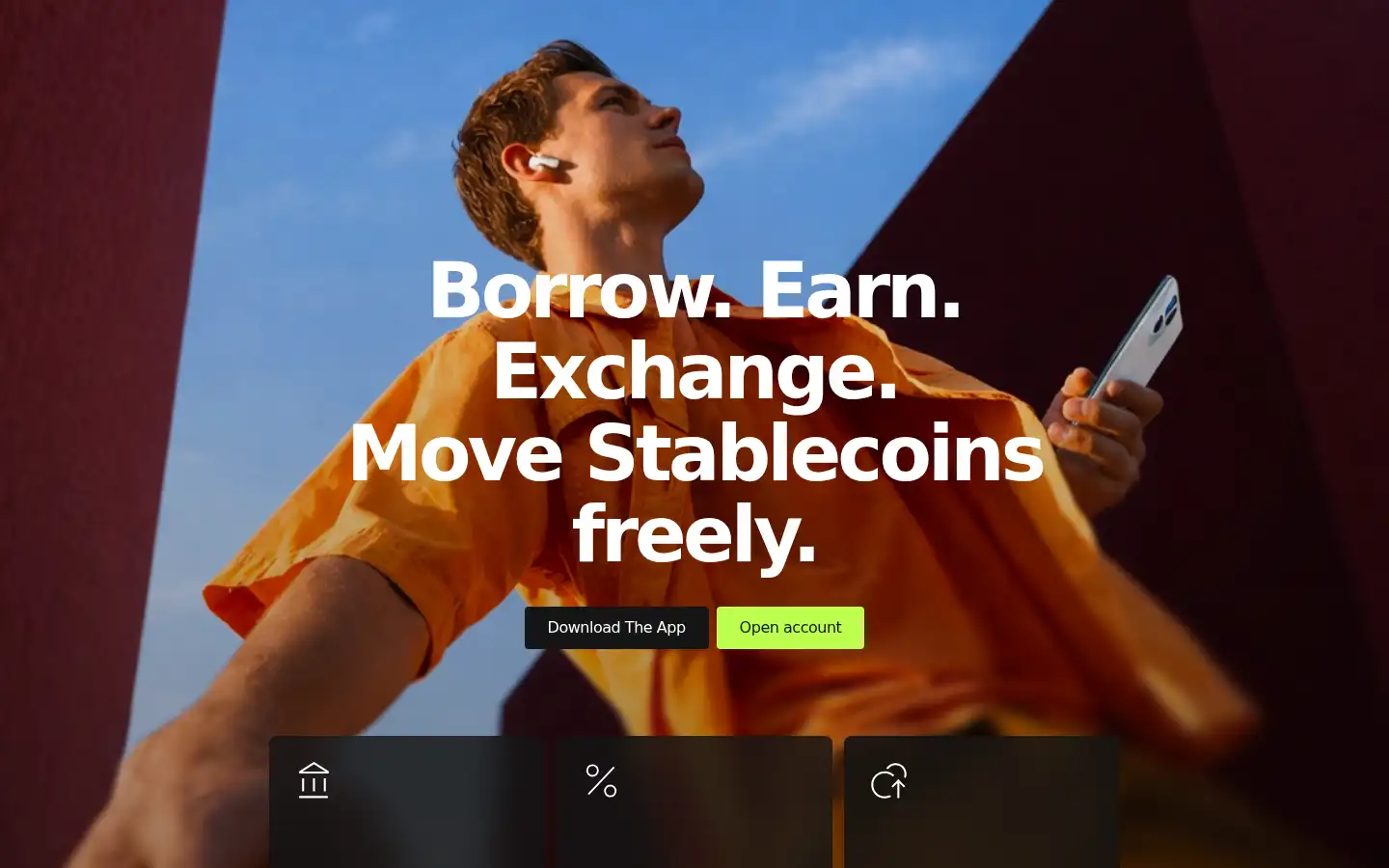 Screenshot of nebeus.com